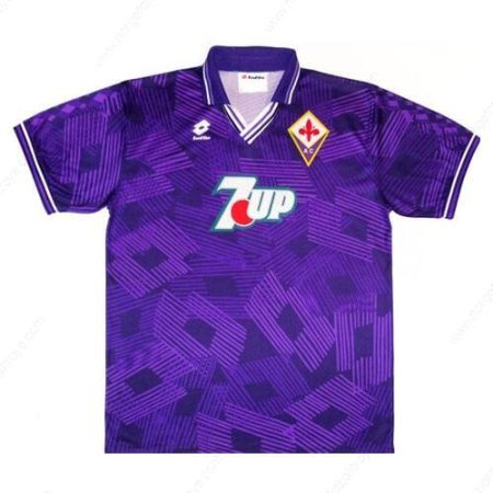 Retro Fiorentina Hjemmetrøyer Fotballdrakter 92/93